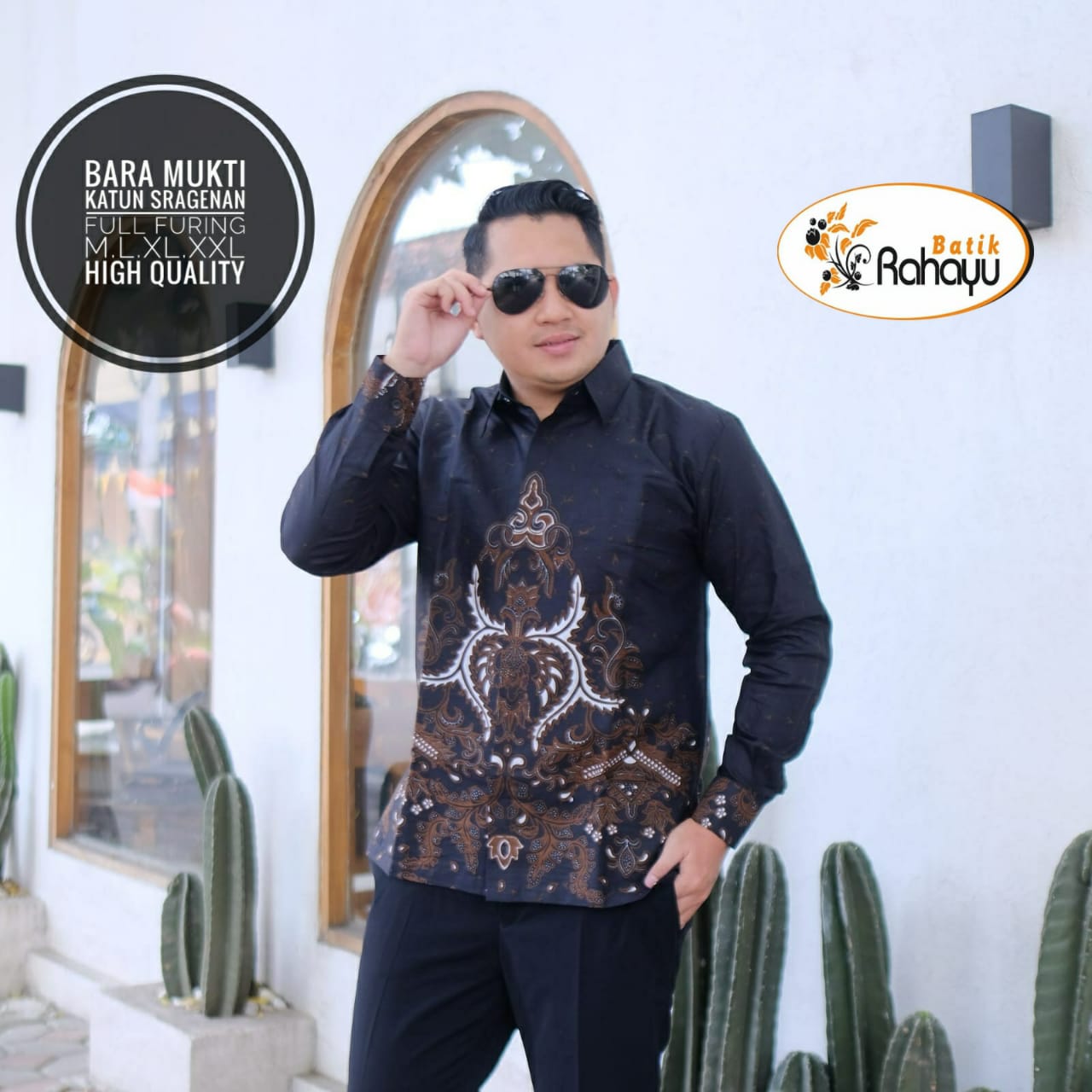 cover-BARA MUKTI KEMEJA BATIK PRIA SOLO LENGAN PANJANG LAPIS FURING BY RAHAYU-1