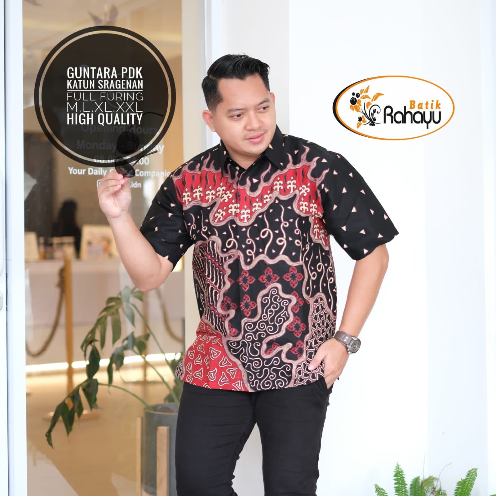 cover-GUNTARA KEMEJA BATIK PRIA SOLO LENGAN PENDEK LAPIS FURING BY RAHAYU-1