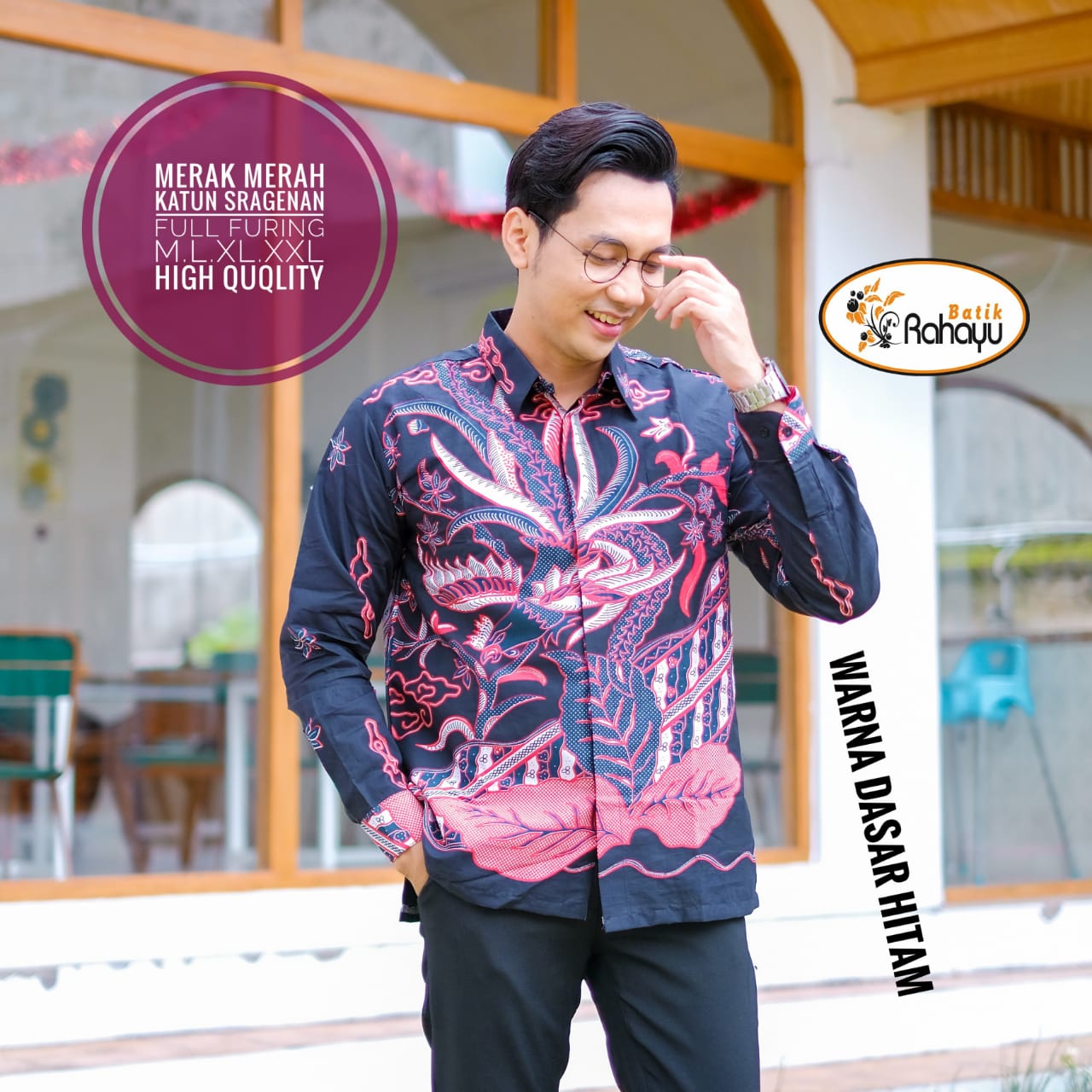 cover-MERAK MERAH KEMEJA BATIK PRIA SOLO LENGAN PANJANG LAPIS FURING BY RAHAYU-1