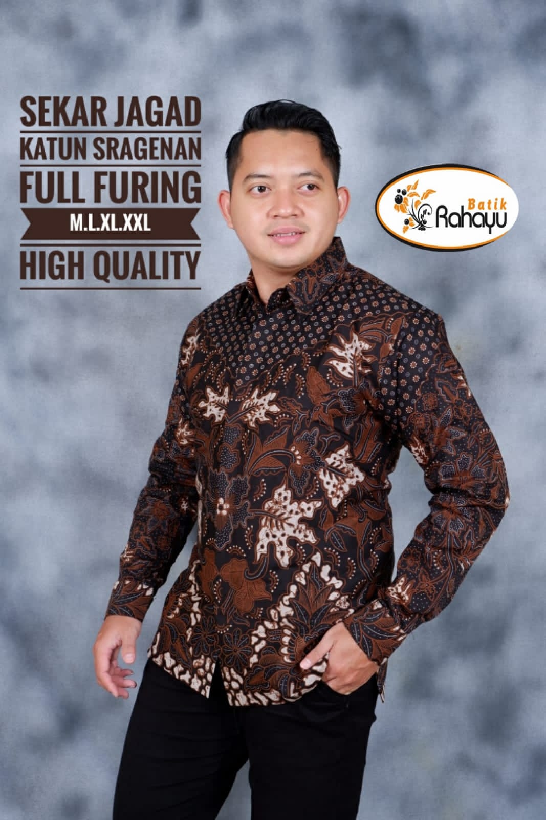 cover-SEKAR JAGAD KEMEJA BATIK PRIA SOLO LENGAN PANJANG LAPIS FURING BY RAHAYU-1