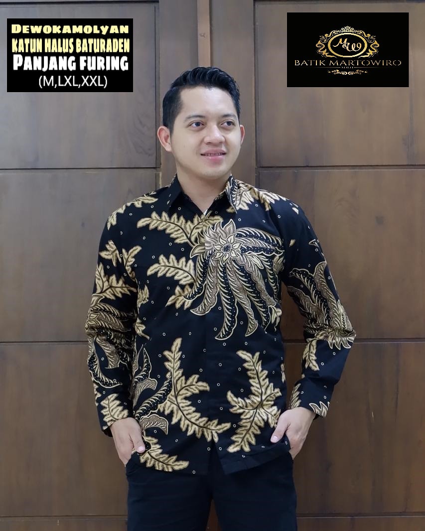 cover-DEWOKAMULYAN KEMEJA BATIK PRIA SOLO LENGAN PANJANG LAPIS FURING BY MARTOWIRO-1