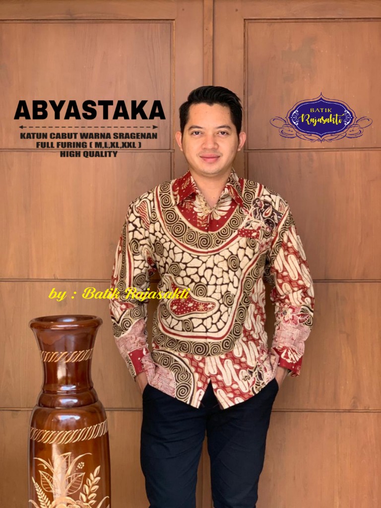 cover-ABYASTAKA KEMEJA BATIK PRIA SOLO LENGAN PANJANG LAPIS FURING BY RAJASAKTI-1