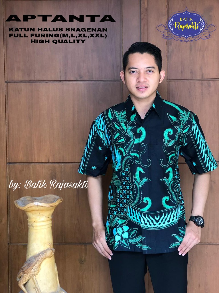 cover-APTANTA KEMEJA BATIK PRIA SOLO LENGAN PENDEK LAPIS FURING BY RAJASAKTI-1