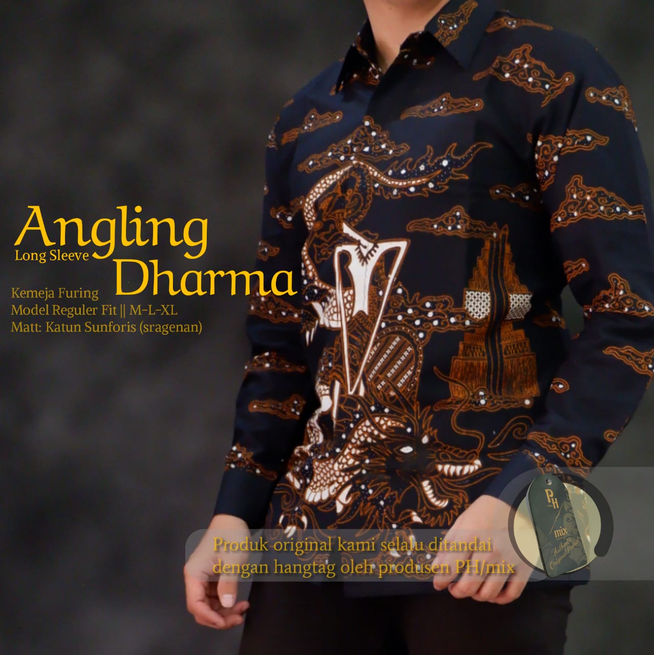 cover-ANGLING DHARMA Kemeja Batik Pria Solo Lengan Panjang Lapis Furing BY MUKTI UTOMO-1