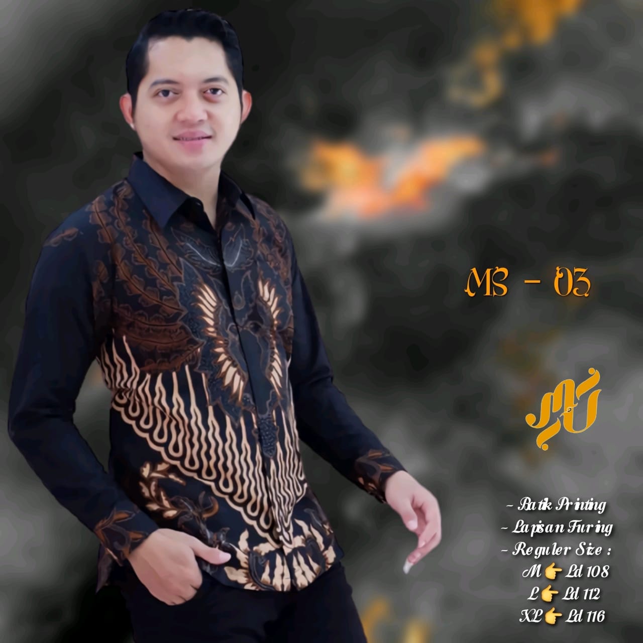 cover-CANTING Kemeja Batik Pria Solo Lengan Panjang Lapis Furing BY MUKTI UTOMO-1