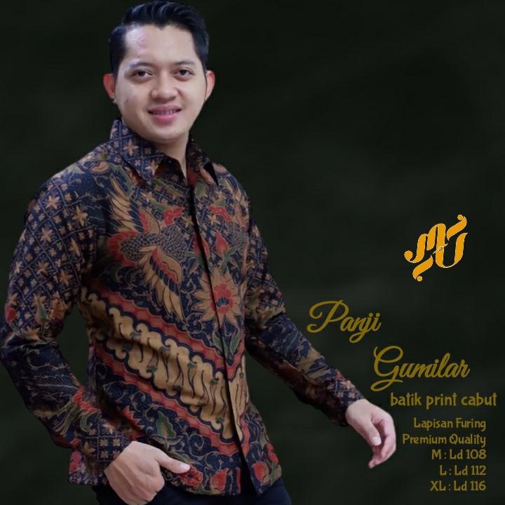 cover-KUNTI Kemeja Batik Pria Solo Lengan Panjang Lapis Furing BY MUKTI UTOMO-1