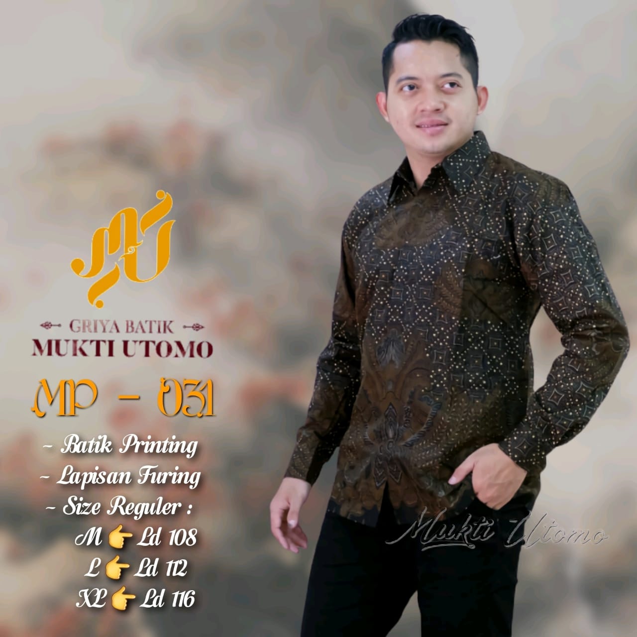 cover-MADRI Kemeja Batik Pria Solo Lengan Panjang Lapis Furing BY MUKTI UTOMO-1