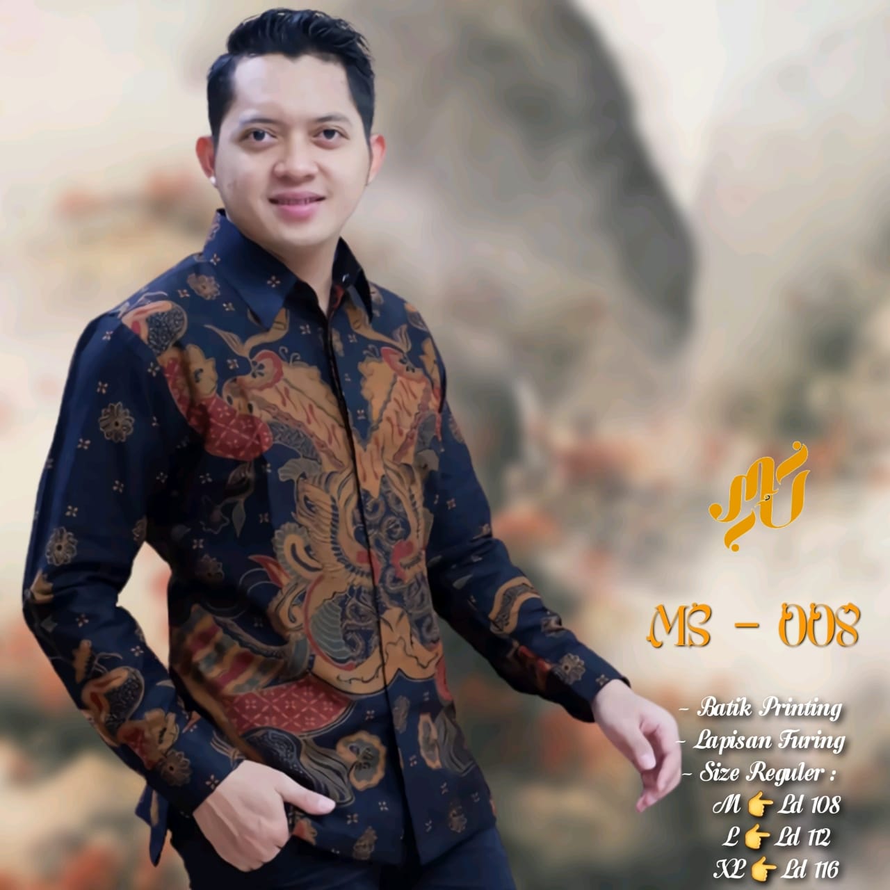 cover-PARANG UTOMO Kemeja Batik Pria Solo Lengan Panjang Lapis Furing BY MUKTI UTOMO-1