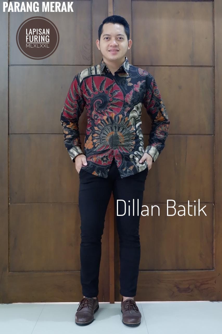 cover-PARANG MERAK Kemeja Batik Pria Solo Lengan Panjang Lapis Furing BY DILLAN-1