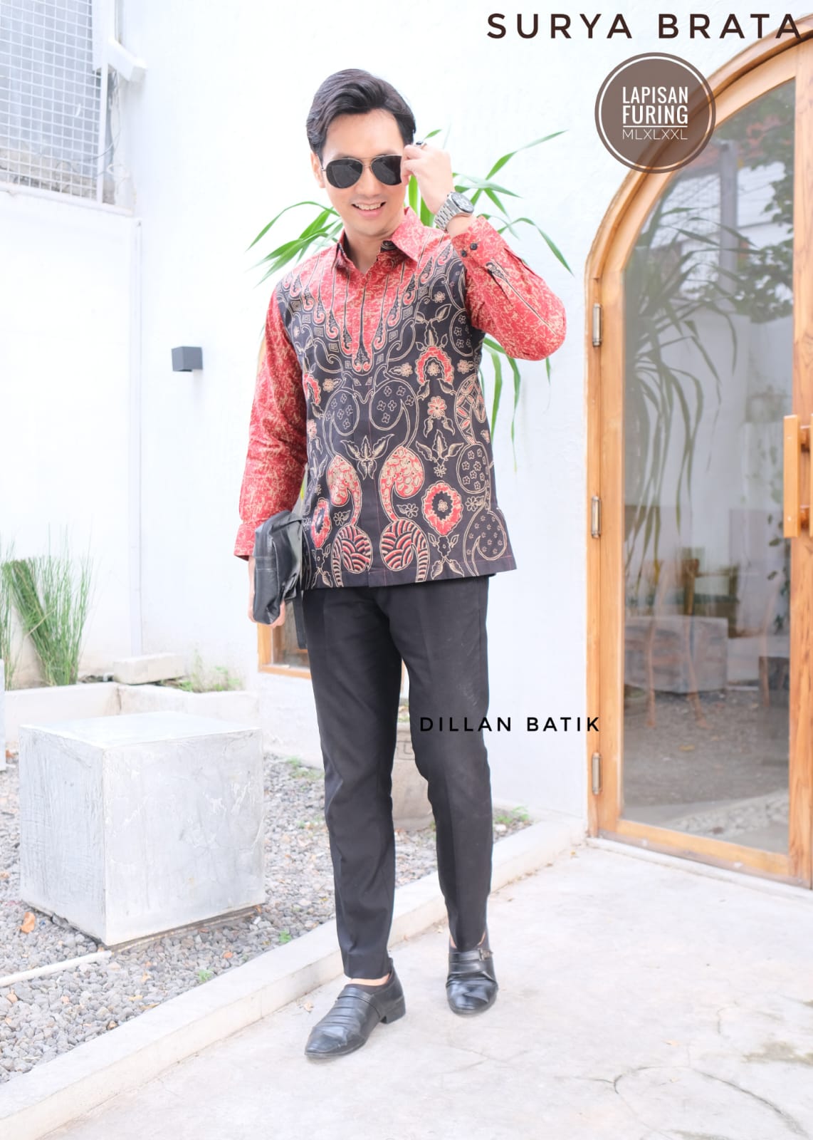 cover-SURYA BRATA Kemeja Batik Pria Solo Lengan Panjang Lapis Furing BY DILLAN-1