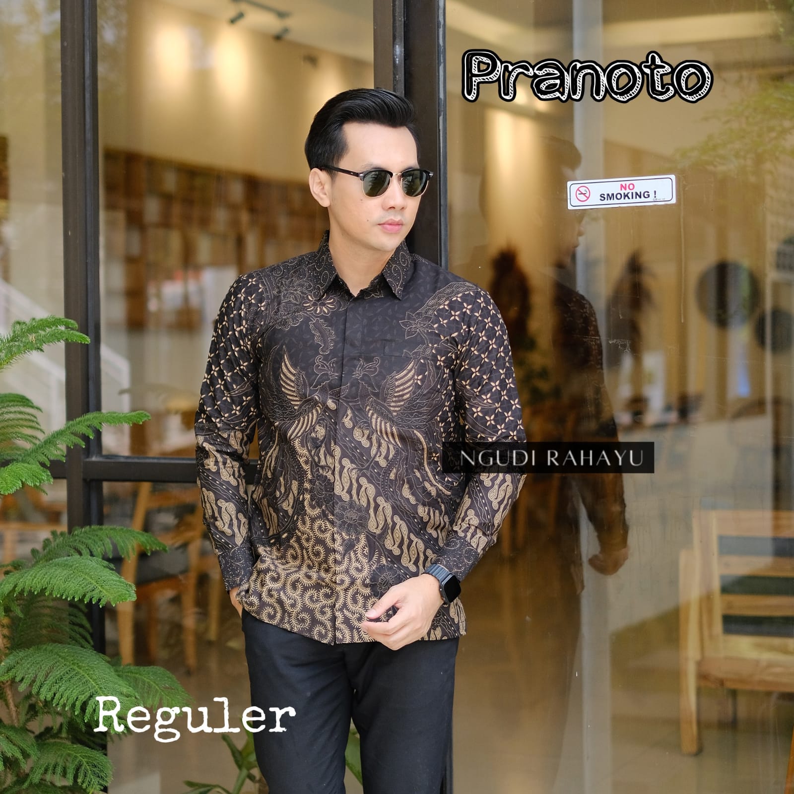 cover-PRANOTO Kemeja Batik Pria Solo Lengan Panjang Lapis Furing BY NGUDI RAHAYU-1