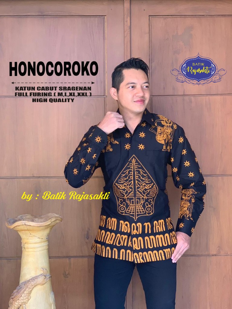 cover-HONOCOROKO KEMEJA BATIK PRIA SOLO LENGAN PANJANG LAPIS FURING BY RAJASAKTI-1