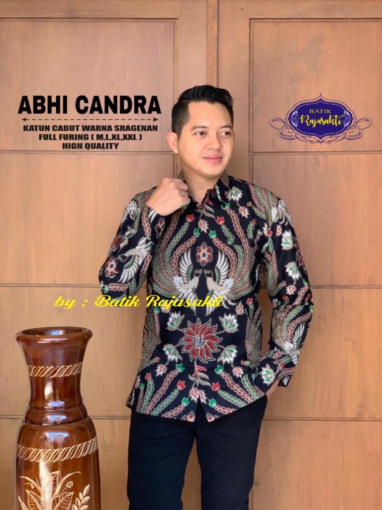 cover-ABHI CANDRA Kemeja Batik Pria Solo Lengan Panjang Lapis Furing BY RAJASAKTI-1
