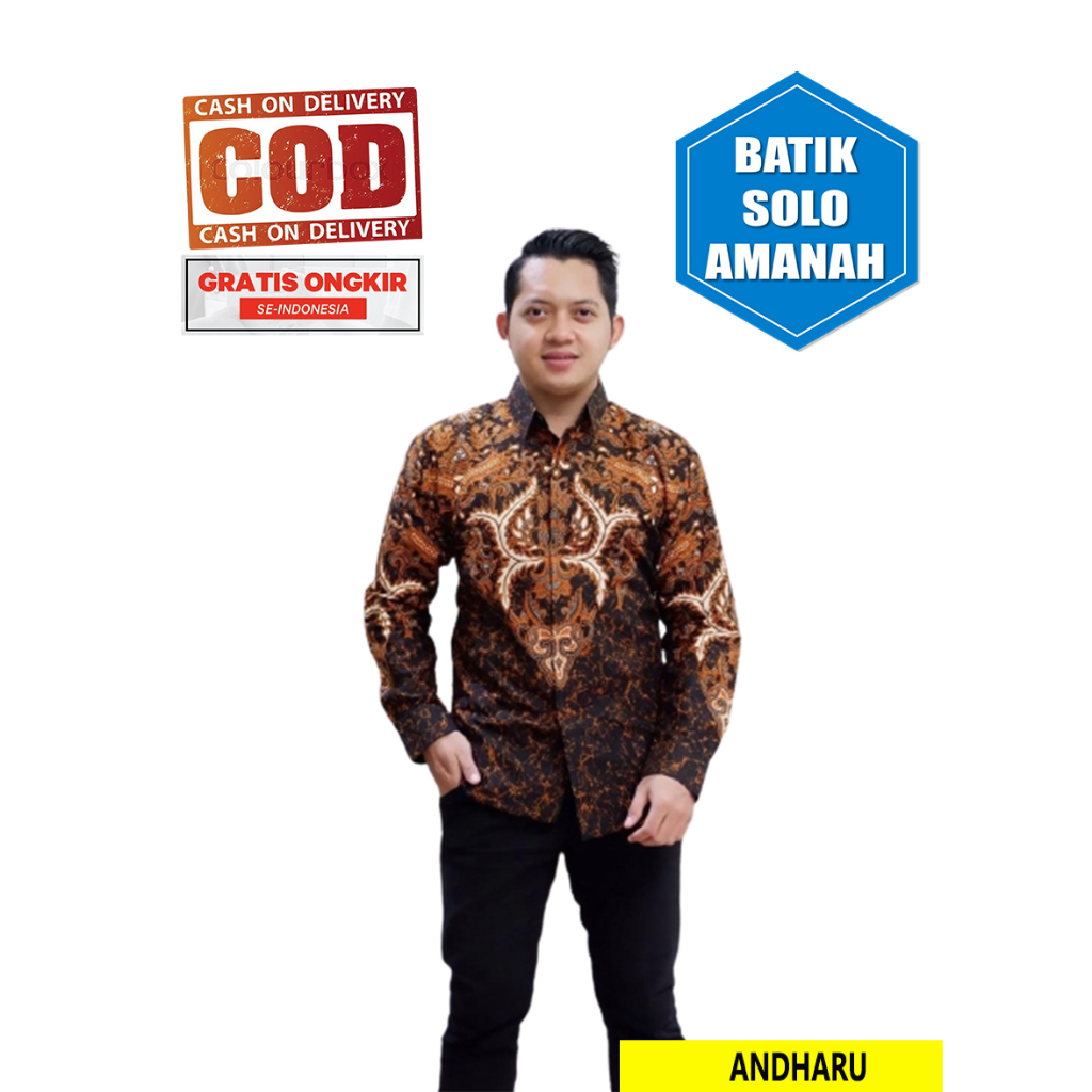 cover-ANDARU Kemeja Batik Pria Solo Lengan Panjang Lapis Furing By BATIKSOLOAMANAH-1
